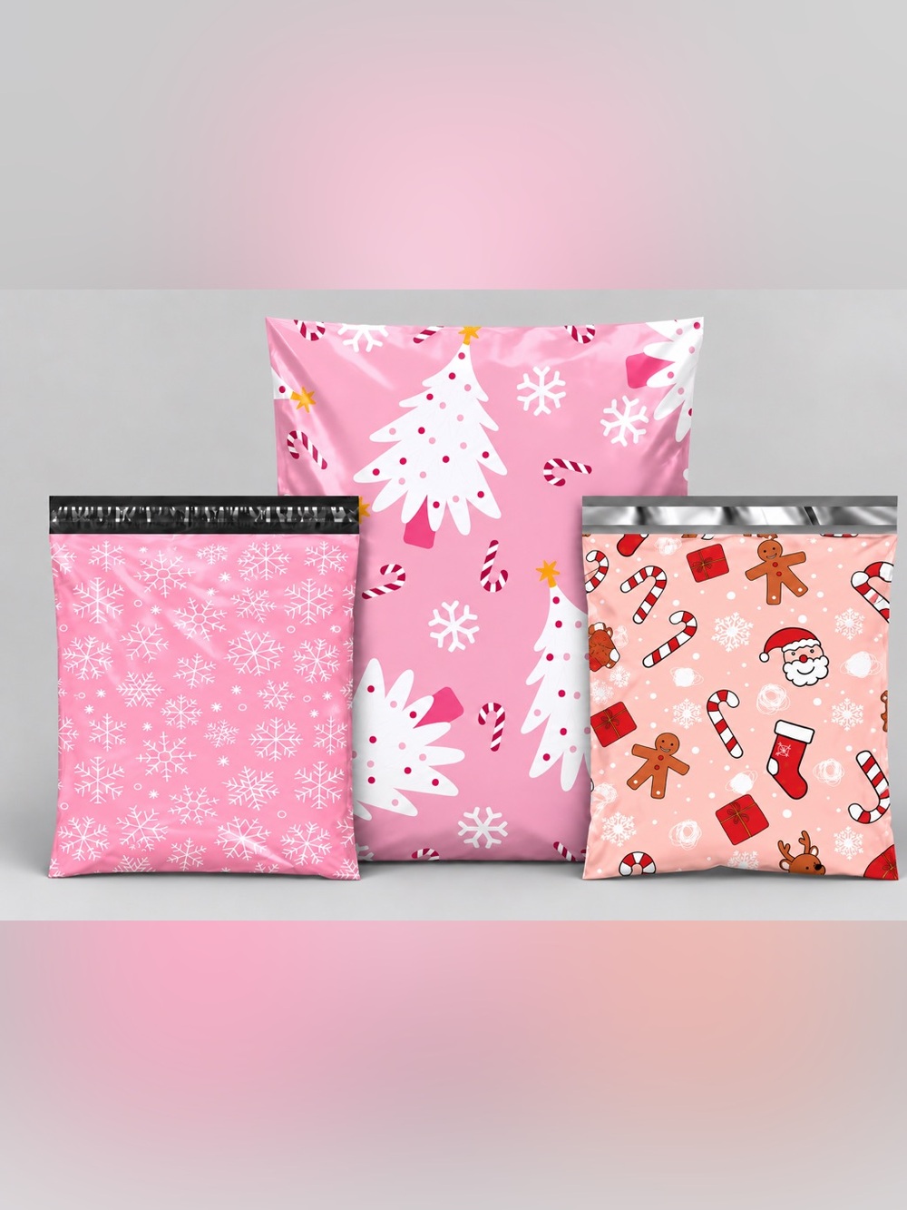 60 Holiday Poly Mailer Bundle